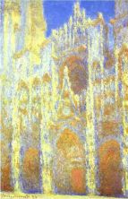 Haga click para ver la imagen ampliada the rouen cathedral at twilight.jpg